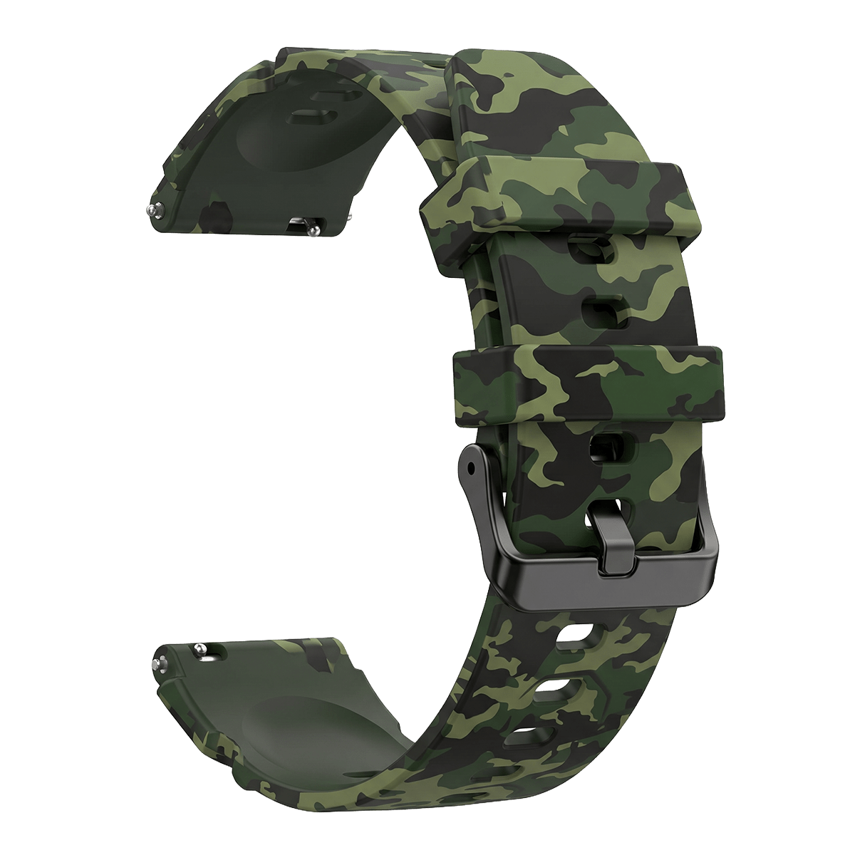 Silicon Green Camo Strap