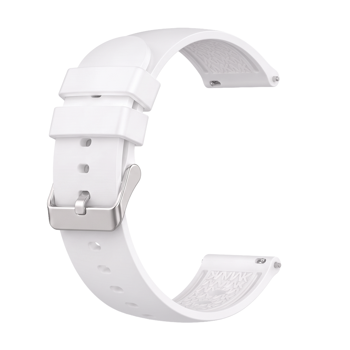 Silicon White Strap
